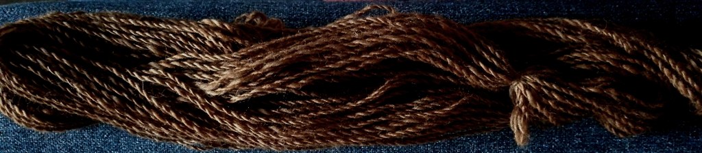 Handspun merino wool.
Photo credit: Nicole DeRushie, 2022