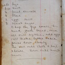 2. Fig Pudding: Touching history